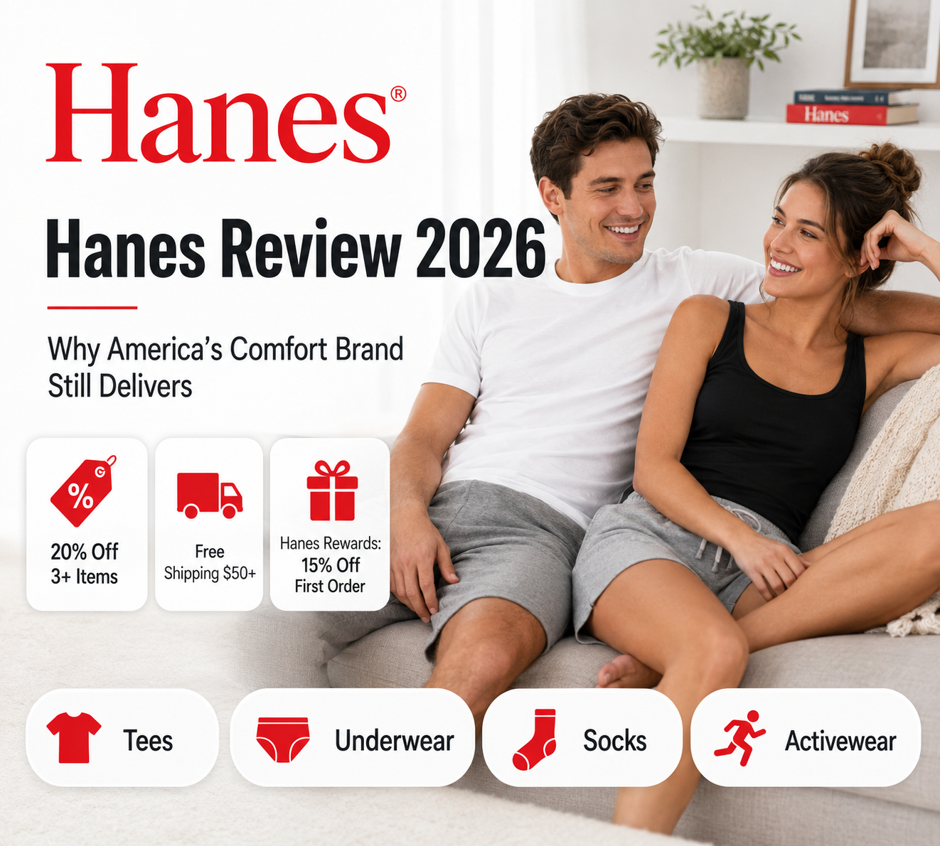 Hanes Review 2026 - America's Comfort Brand